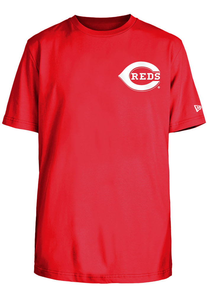 New Era Cincinnati Reds Red Outdoor Short Sleeve T Shirt