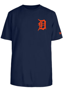 New Era Detroit Tigers Navy Blue Outdoor Short Sleeve T Shirt