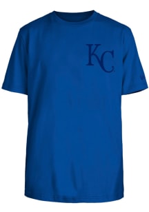 New Era Kansas City Royals Blue Outdoor Short Sleeve T Shirt