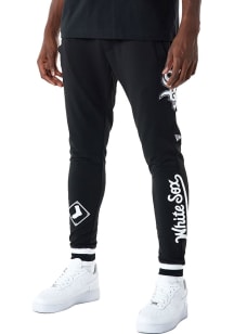 New Era Chicago White Sox Mens Black Elite Pack Fashion Sweatpants