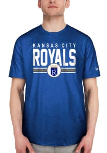 New Era Kansas City Royals Blue Club House Short Sleeve T Shirt