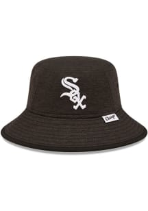 New Era Chicago White Sox Black Heather Mens Bucket Hat