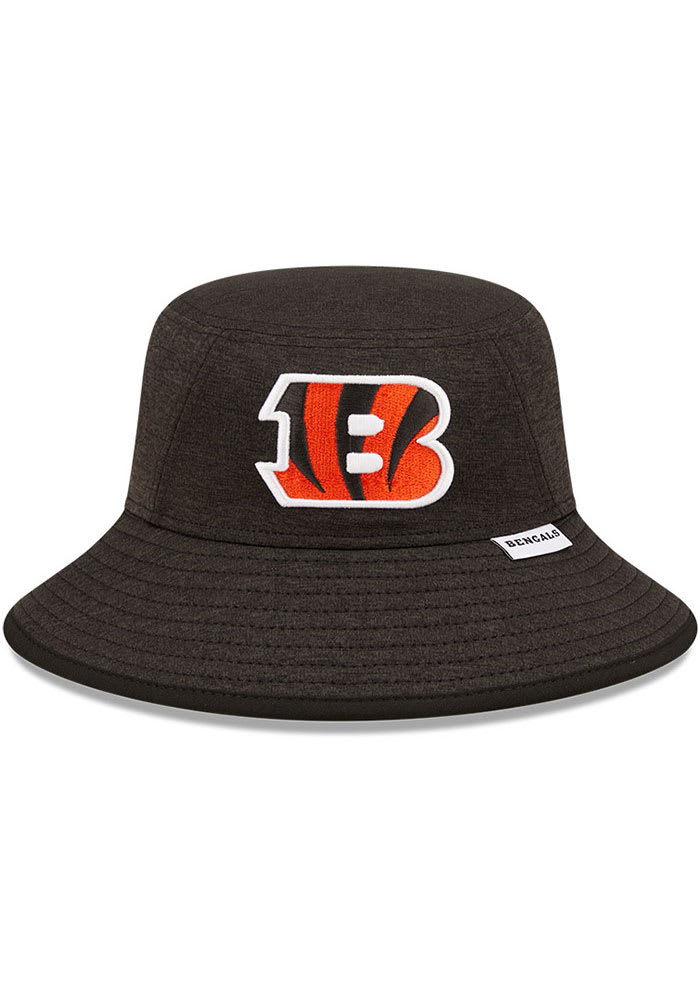 New Era Cincinnati Bengals Black Heather Bucket Hat