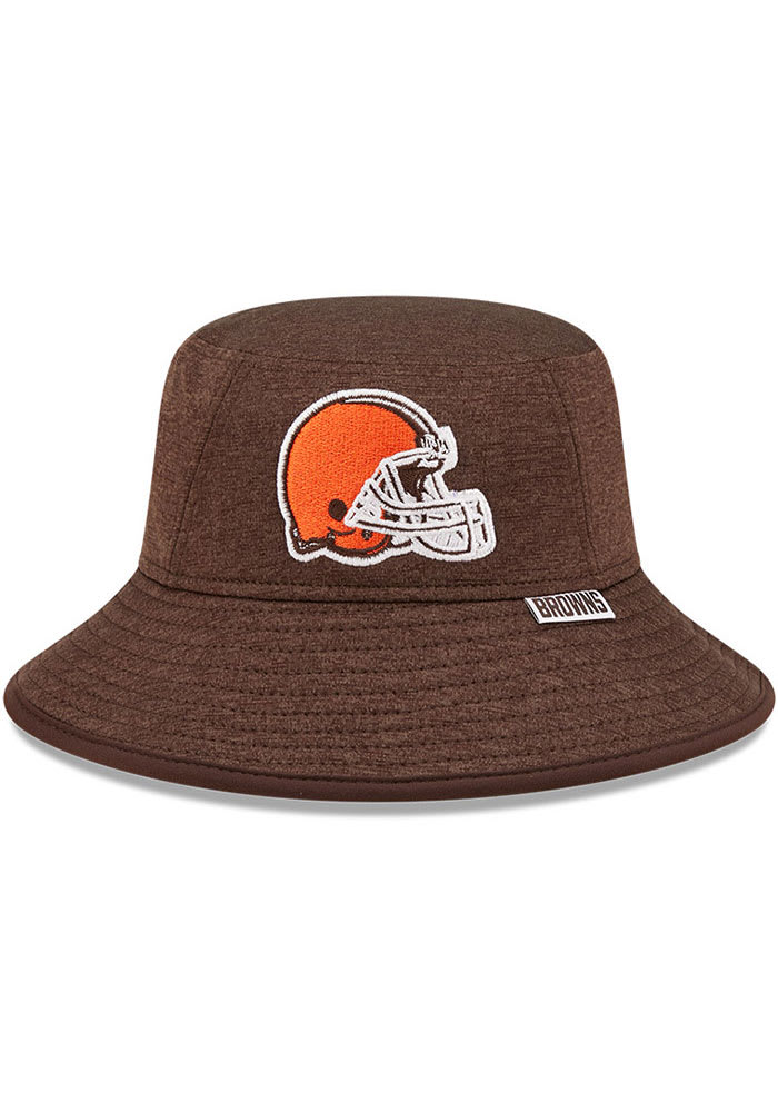 New Era Cleveland Browns BROWN Heather Bucket Hat - 590000256