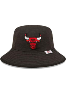 New Era Chicago Bulls Black Heather Mens Bucket Hat