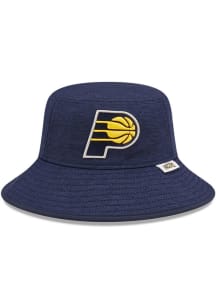New Era Indiana Pacers Navy Blue Heather Mens Bucket Hat