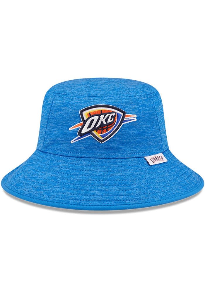 New Era Oklahoma City Thunder BLUE Heather Bucket Hat
