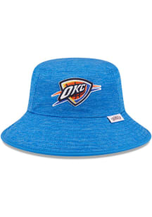 New Era Oklahoma City Thunder Blue Heather Mens Bucket Hat