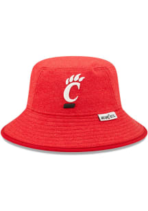 New Era Cincinnati Bearcats Red Heather Mens Bucket Hat