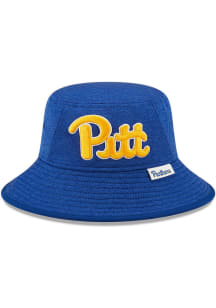 New Era Pitt Panthers Blue Heather Mens Bucket Hat