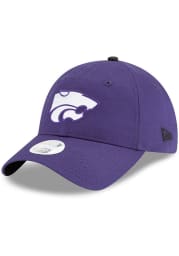 New Era K-State Wildcats Purple Bow Back 9TWENTY Womens Adjustable Hat