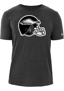 New Era Philadelphia Eagles Black Alternate Helmet Short Sleeve T Shirt