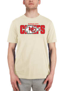 New Era Kansas City Chiefs Tan NFL23 Draft Short Sleeve T Shirt