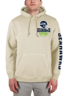 New Era Seattle Seahawks Mens Navy Blue NFL23 Draft Long Sleeve Hoodie