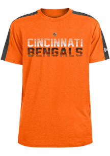 New Era Cincinnati Bengals Orange ACTIVE Short Sleeve T Shirt