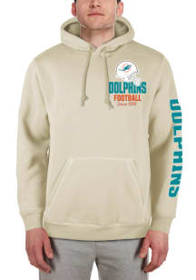 New Era Miami Dolphins Mens Teal NFL23 Draft Long Sleeve Hoodie