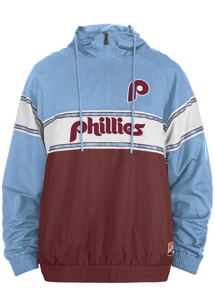 Shop New Era Philadelphia Phillies Throwback Hooded Pullover 60336212