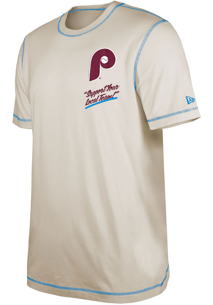 Philadelphia Phillies New Era Team Split T-Shirt - White