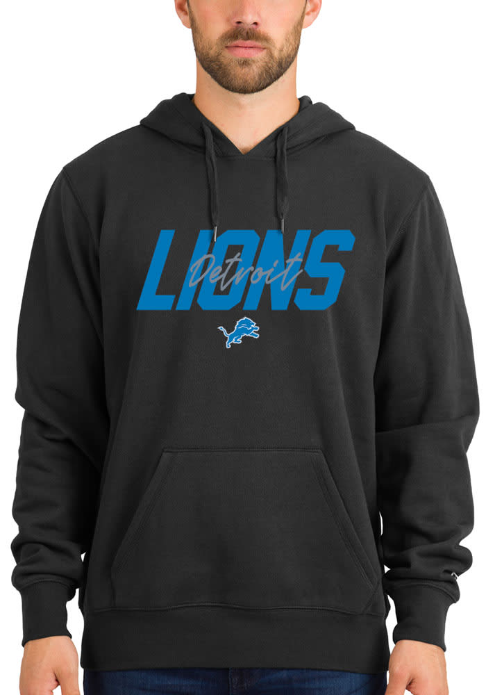 New Era Detroit Lions Pullover Team Logo Hoody Men's Hoody - Grey