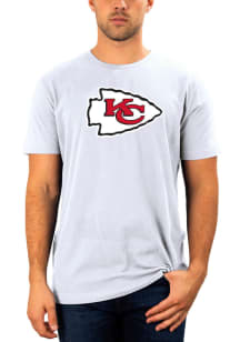New Era Kansas City Chiefs White PRIMARY LOGO Short Sleeve T Shirt