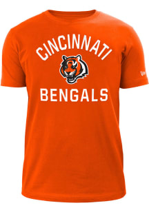 New Era Cincinnati Bengals Orange HEART AND SOUL Short Sleeve T Shirt