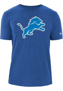 New Era Detroit Lions Blue PRIMARY LOGO Short Sleeve T Shirt