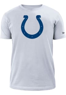 New Era Indianapolis Colts White PRIMARY LOGO Short Sleeve T Shirt
