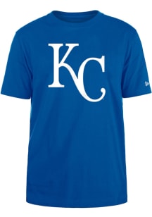 New Era Kansas City Royals Blue KEY Short Sleeve T Shirt