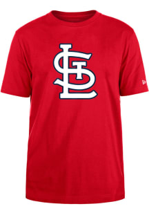 New Era St Louis Cardinals Red KEY Short Sleeve T Shirt