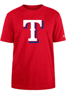 New Era Texas Rangers Red KEY Short Sleeve T Shirt