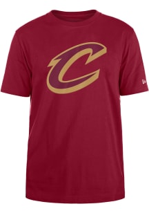New Era Cleveland Cavaliers Maroon KEY Short Sleeve T Shirt