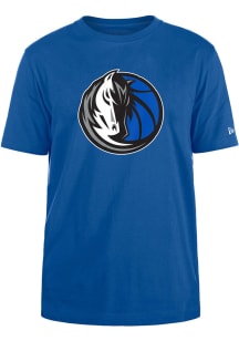 New Era Dallas Mavericks Blue KEY Short Sleeve T Shirt