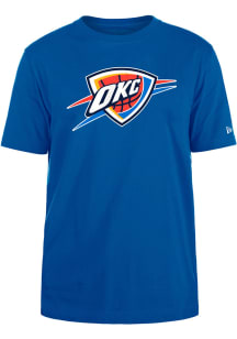 New Era Oklahoma City Thunder Blue KEY Short Sleeve T Shirt