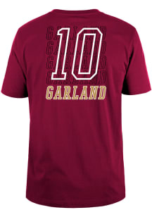 Darius Garland Cleveland Cavaliers Maroon TIP OFF Short Sleeve Player T Shirt
