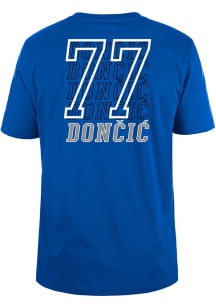 Luka Doncic Dallas Mavericks Blue TIP OFF Short Sleeve Player T Shirt