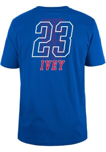 Jaden Ivey Detroit Pistons Blue TIP OFF Short Sleeve Player T Shirt