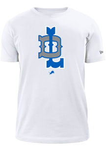 New Era Detroit Lions Black NFL City Originals Short Sleeve T Shirt