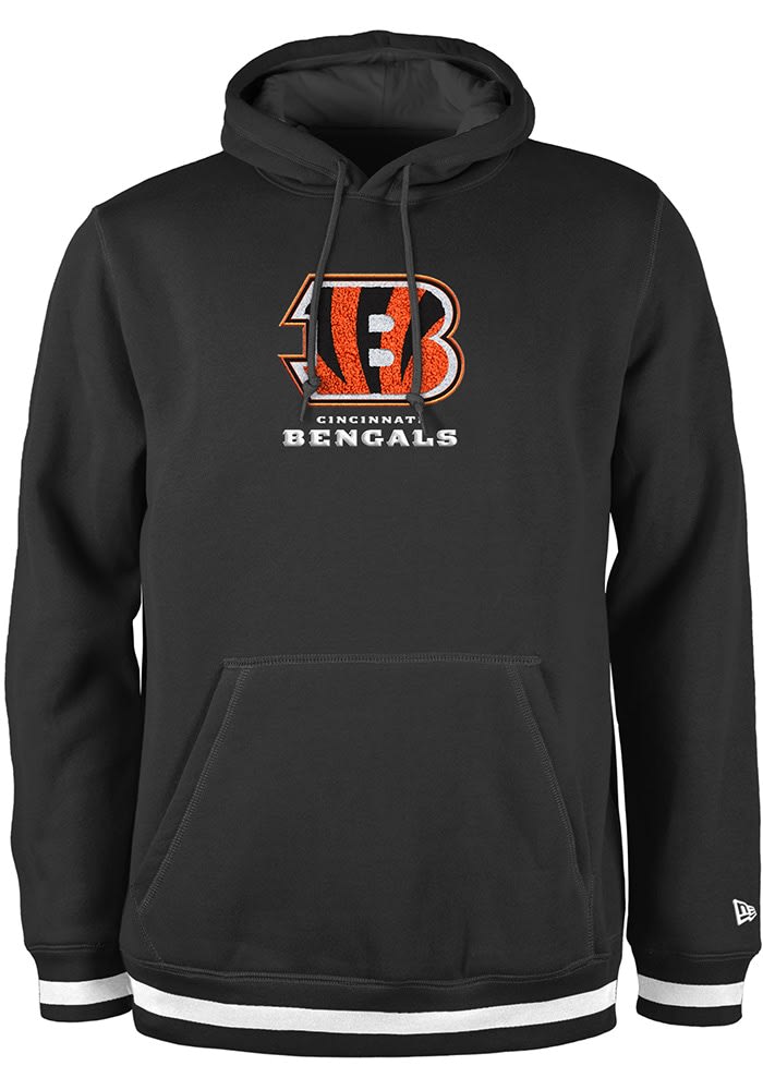 New Era Cincinnati Bengals Mens Black Logo Select Fashion Hood