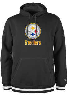 New Era Pittsburgh Steelers Mens Black Logo Select Fashion Hood