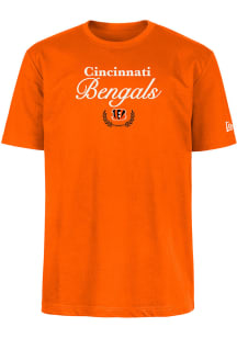 New Era Cincinnati Bengals Orange Club Short Sleeve T Shirt