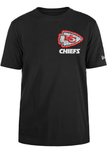 New Era Kansas City Chiefs Black Logo Select Short Sleeve Fashion T Shirt