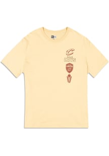 New Era Cleveland Cavaliers Tan City Edition Short Sleeve T Shirt