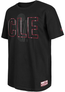 New Era Cleveland Cavaliers Black City Edition Short Sleeve Fashion T Shirt