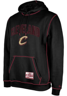 New Era Cleveland Cavaliers Mens Black City Edition Fashion Hood