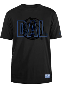 New Era Dallas Mavericks Black City Edition Short Sleeve Fashion T Shirt