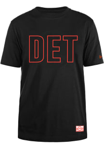 New Era Detroit Pistons Black City Edition Short Sleeve Fashion T Shirt
