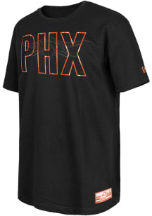 New Era Phoenix Suns Black City Edition Short Sleeve Fashion T Shirt