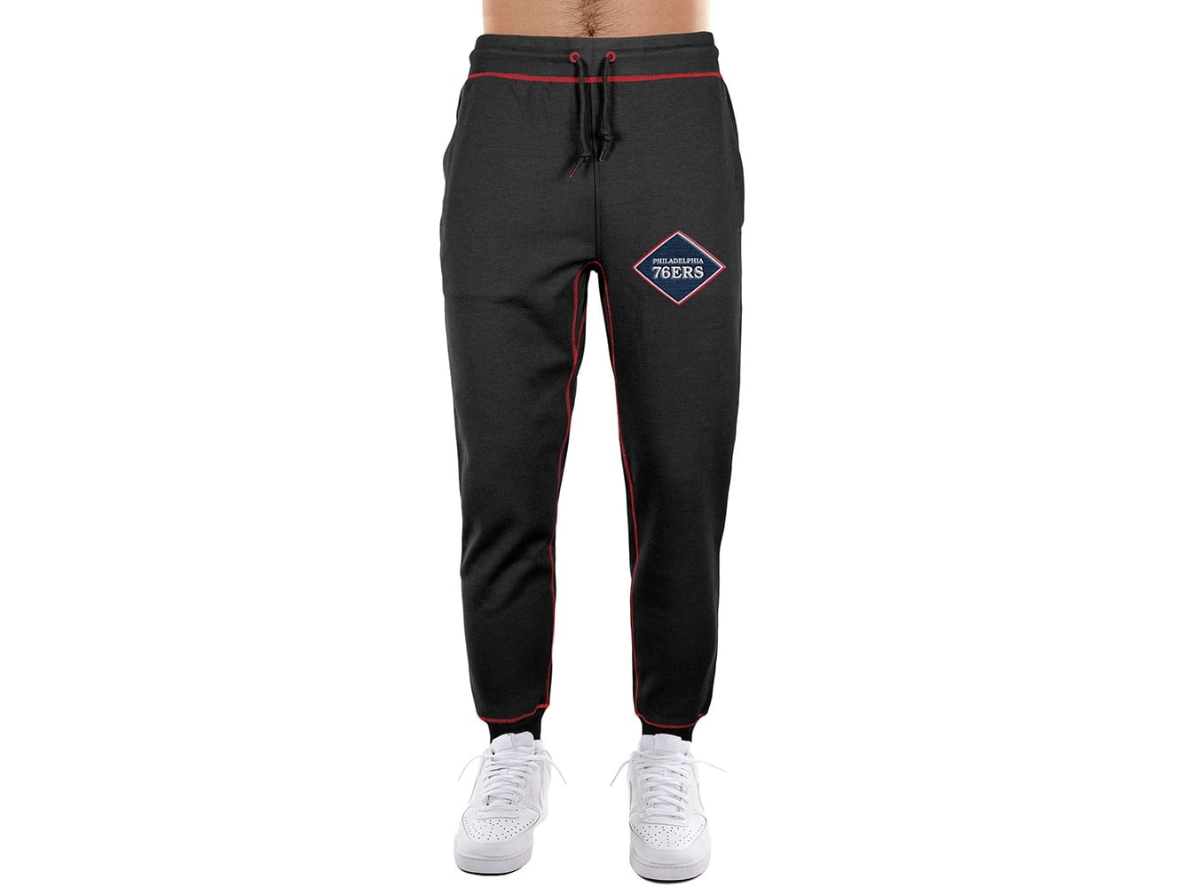 Mitchell and Ness Philadelphia 76ers Womens Team Red Sweatpants