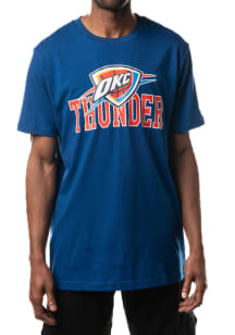 New Era Oklahoma City Thunder Blue Tip Off Short Sleeve T Shirt