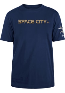 New Era Houston Astros Navy Blue Lifestyle City Connect Short Sleeve T Shirt